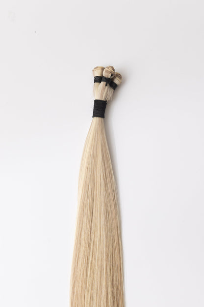 Beach Blonde: Hand-Tied Wefts