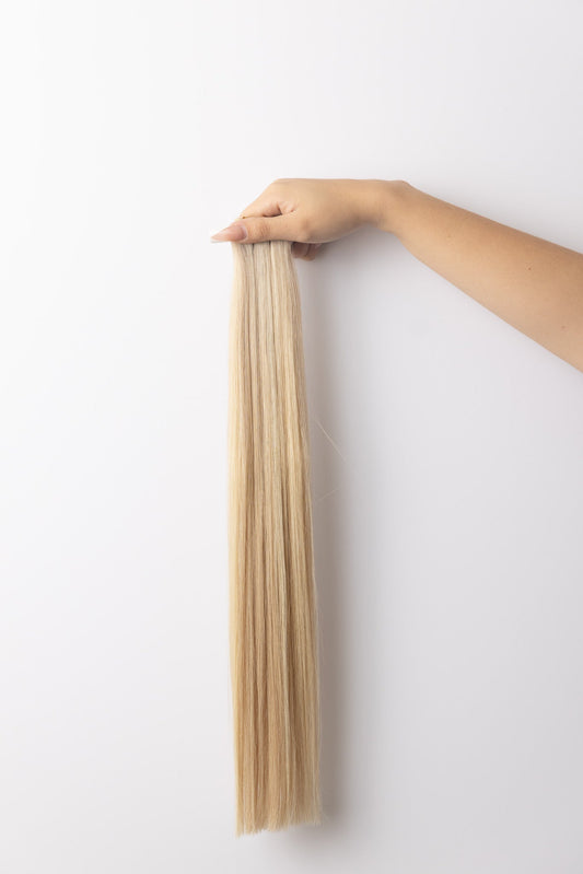 Beach Blonde: Hand-Tied Wefts