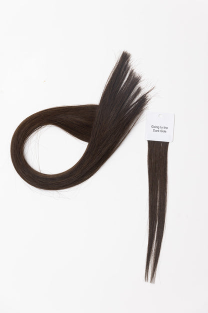 Going to the Dark Side: Hand-Tied Wefts