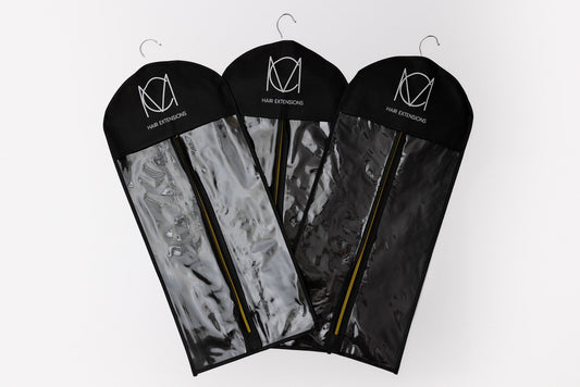 Hair Extension Display Bag with Hanger