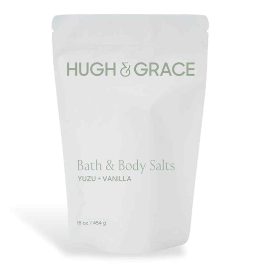 Hugh & Grace Bath and Body Salts 16oz- 