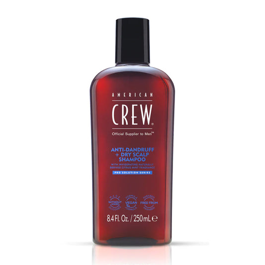 American crew Anti-Dandruff Shampoo + Dry scalp Shampoo 8.4oz- 