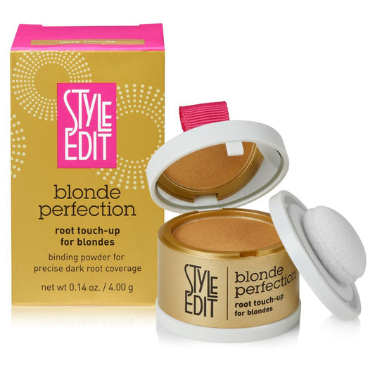 Style Edit Blonde Perfection Root Touch-Up Powder- Dark Blonde .13oz- 