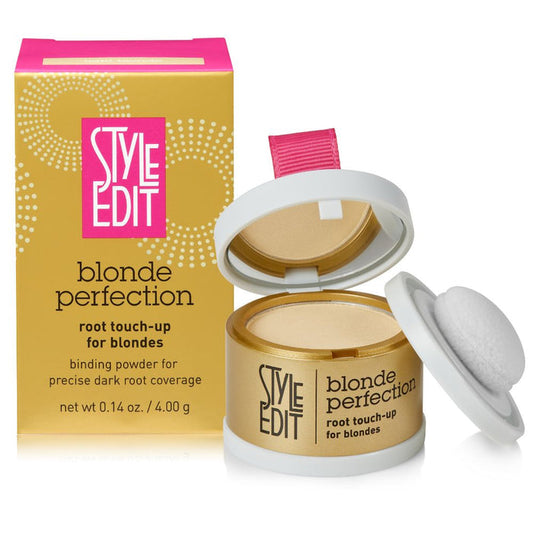 Style Edit Blonde Perfection Root Touch-Up Powder- Light Blonde .13oz- 