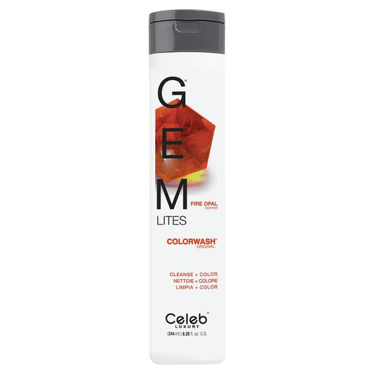Celeb Luxury Gem Lites Fire Opal Colorwash Conditioner 8.25oz- 