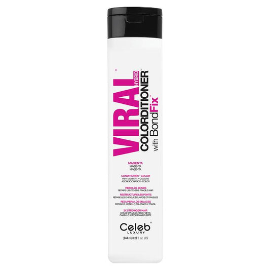Celeb Luxury- Viral Vivid Magenta Hybrid Toner Conditioner 8.25oz- 