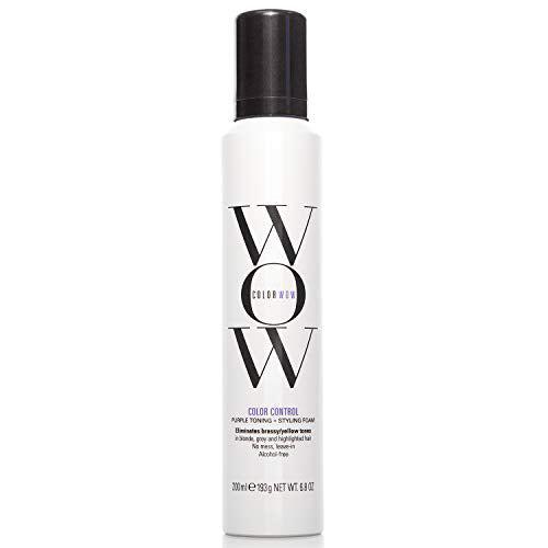 Color Wow Brass Banned Mousse For Blonde Hair, 6.8 Oz- 
