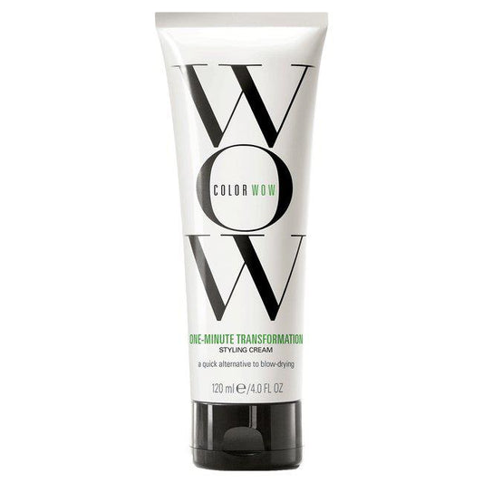 Color Wow One Minute Transformation Anti-Frizz Styling Cream, 4oz- 