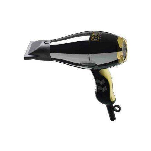 Elchim 3900 Healthy Ionic Hair Dryer Black & Gold- 
