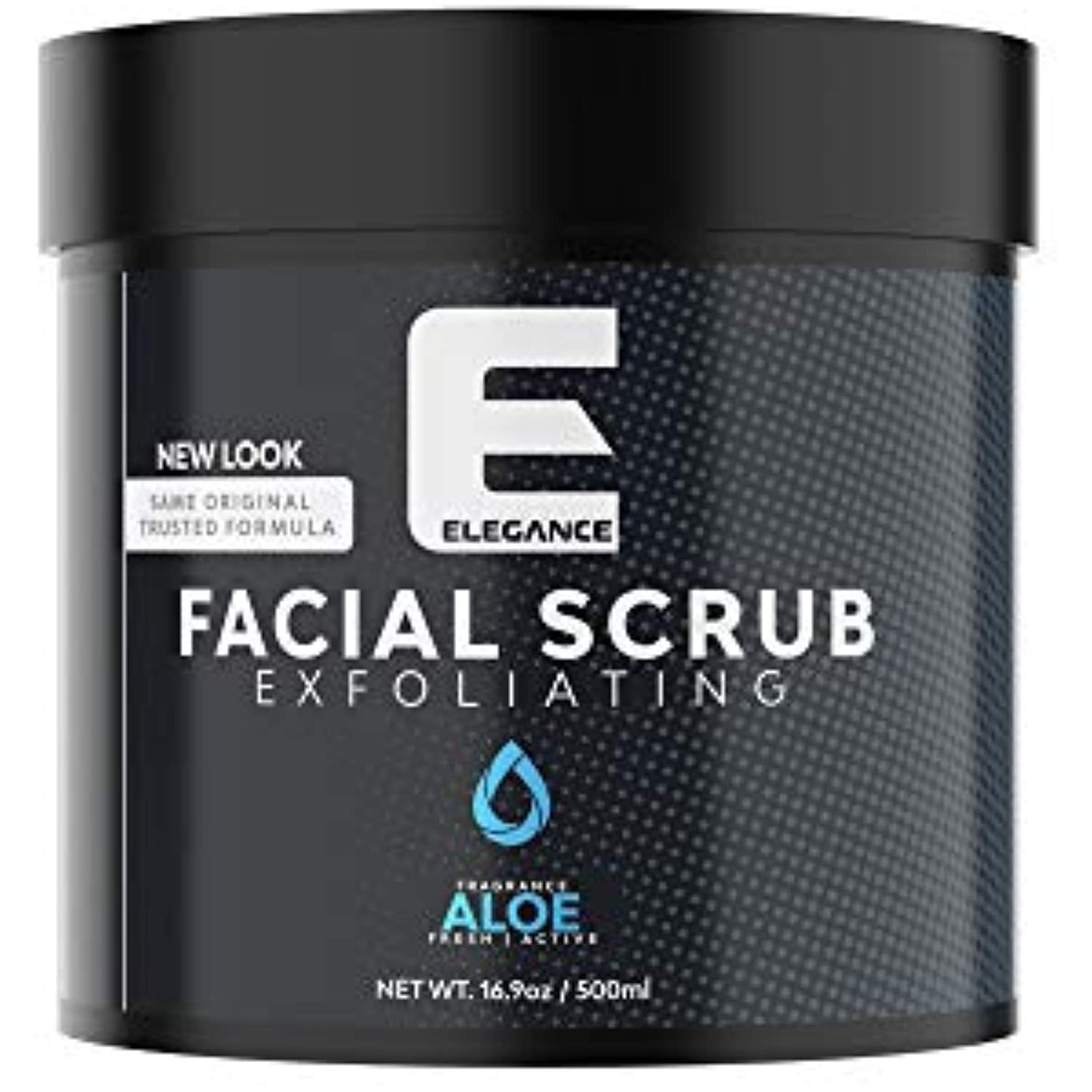 Elegance Facial Scrub -Aloe Vera (17.6oz.500ml)- 