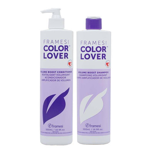 FRAMESI Color Lover Volume Boost Shampoo & Conditioner 16.9 floz duo- 