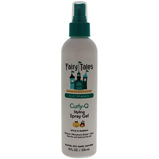Fairy Tales Curly-Q Styling Spray Gel, 8 oz- 