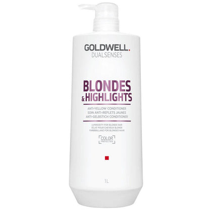 Goldwell DualSenses Blonde & Highlights Anti-Yellow Conditioner- 