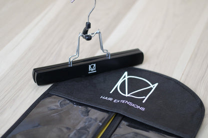 Hair Extension Display Bag with Hanger
