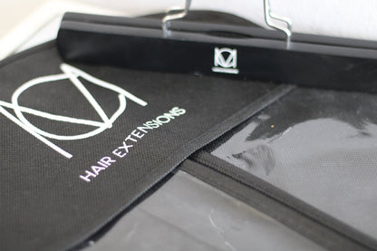 Hair Extension Display Bag with Hanger
