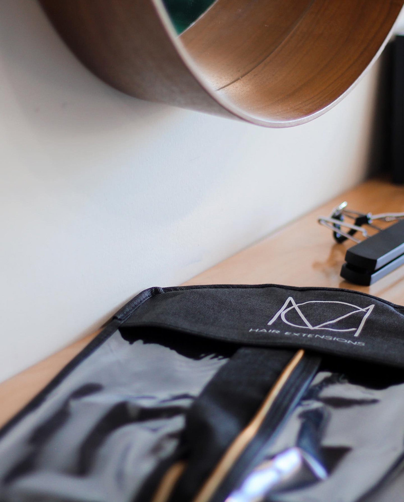 Hair Extension Display Bag with Hanger