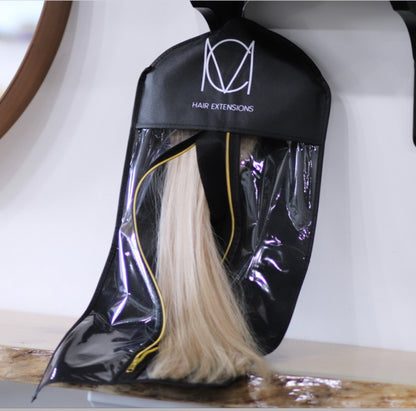 Hair Extension Display Bag with Hanger