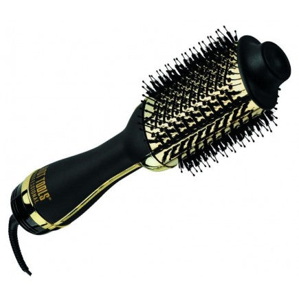 Hot Tools #HT1076 Oval Hot Air Brush - Gold- 