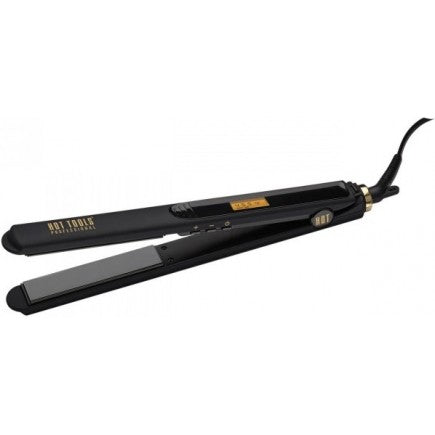 Hot Tools #HT7117BG Black Gold Digital Salon Long Flat Iron 1.25"- 