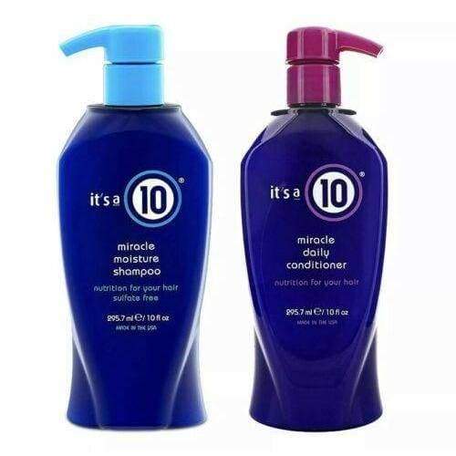Its a 10 Miracle Moisture Shampoo & Miracle Daily Conditioner 10oz DUO- 