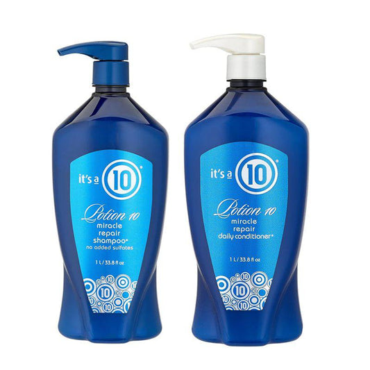 It's a 10 Potion 10 Miracle Repair Daily Shampoo, Conditioner Liter Duo- 