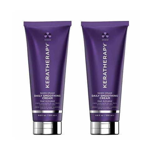 KERATHERAPY Daily Smoothing Cream, 6.8 oz (Pack of 2)- 