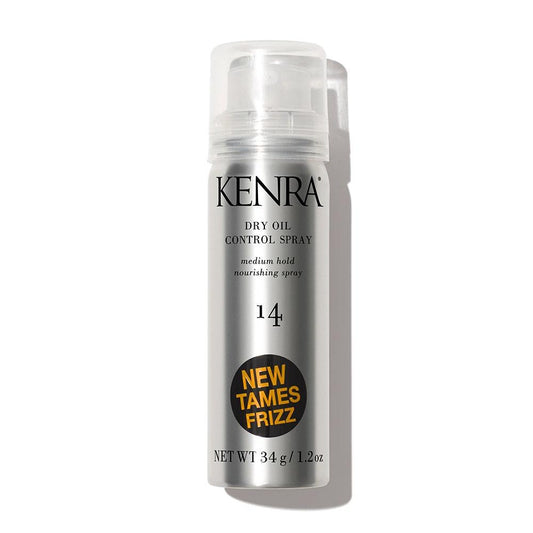 Kenra Dry Control Hair spr. Medium Hold # 14 1.2 oz Tames Frizz Travel Size- 