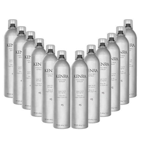 Kenra Volume Hairspray #25, 55% Voc, 16 oz (Pack of 12)- 