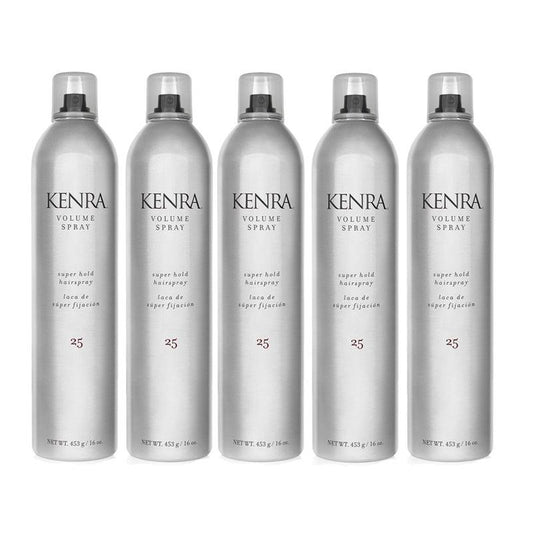 Kenra Volume Hairspray #25, 55% Voc, 16 oz (Pack of 5)- 