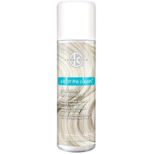 Keracolor Color Me Clean Pigmented Dry Shampoo Platinum 5oz- 