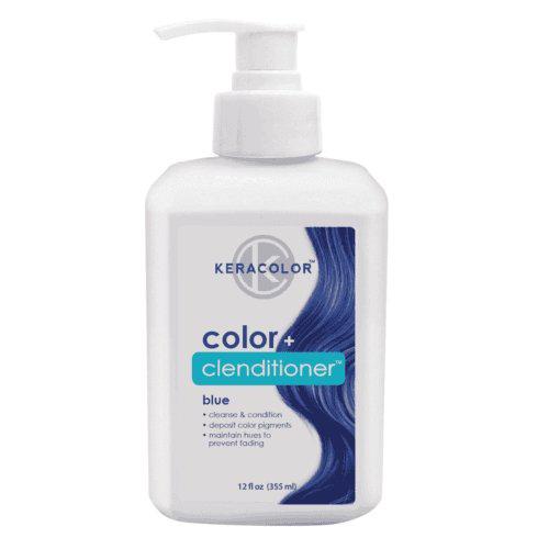 Keracolor Color Plus Conditioner 12oz (Blue)- 