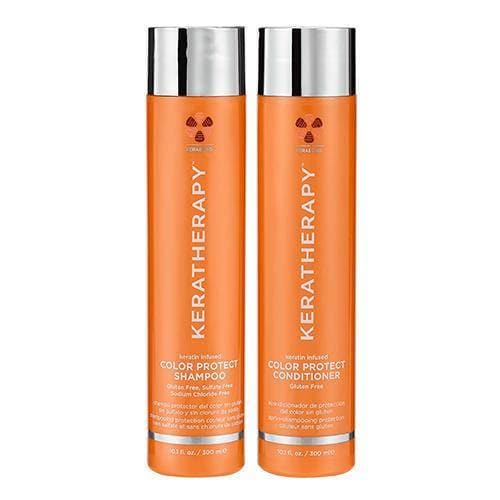 Keratherapy Keratin infused Color Protect Shampoo & Conditioner 10.1oz DUO- 
