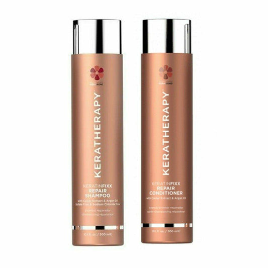 Keratherapy KeratinFixx Repair Shampoo and Conditioner 10.1 fl.oz Duo- 