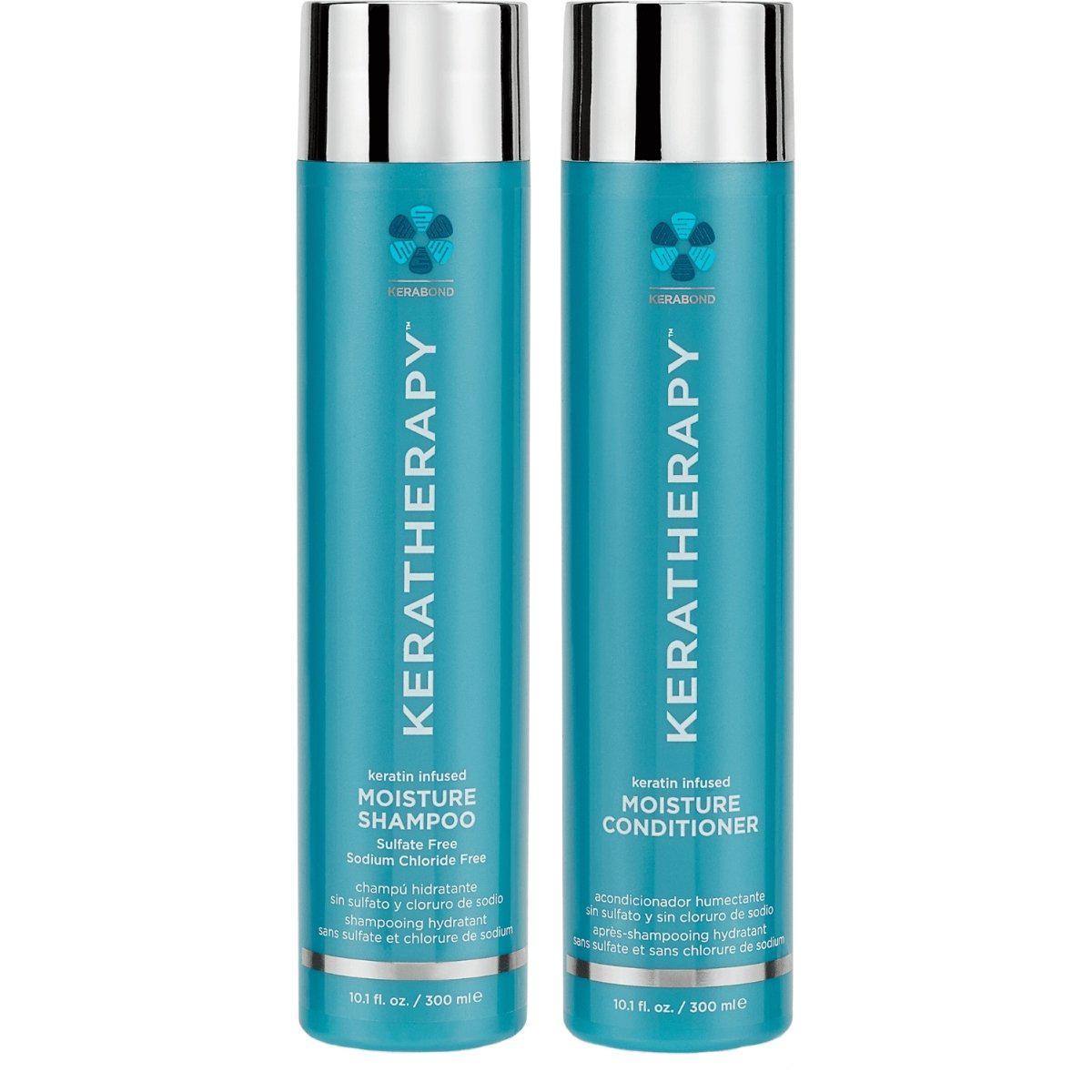 Keratherapy Moisture Shampoo & Conditioner 10.1oz Duo- 