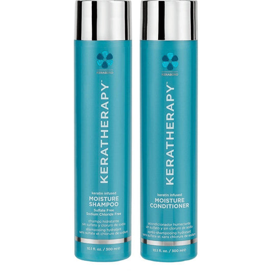 Keratherapy Moisture Shampoo & Conditioner 10.1oz Duo- 