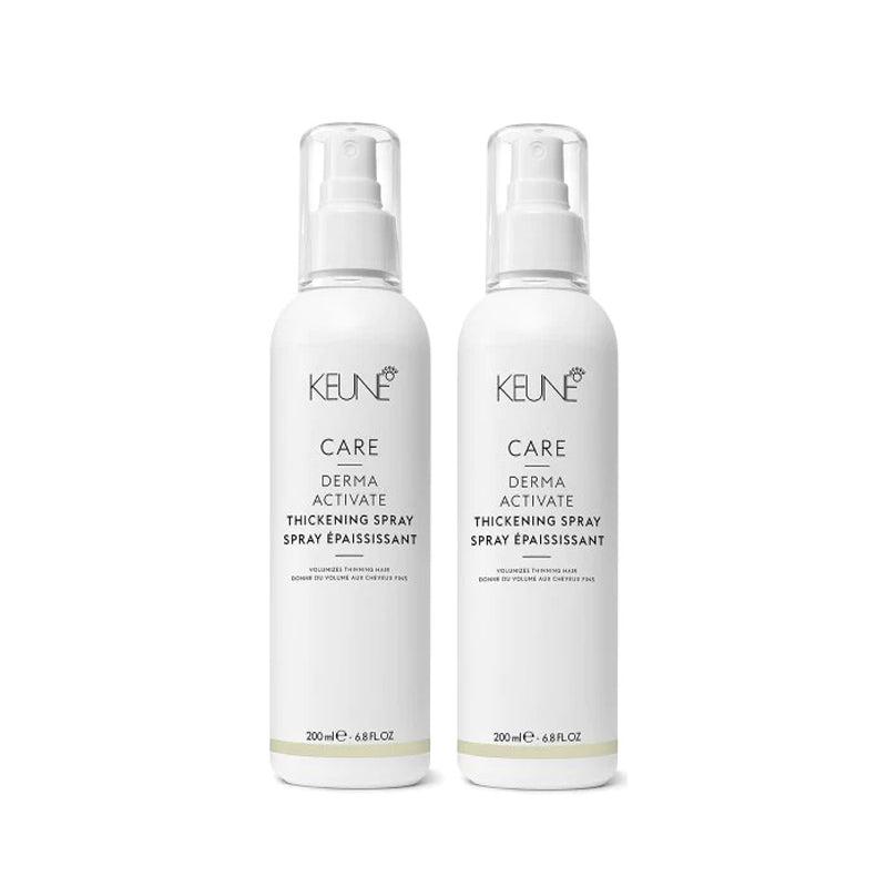 Keune Care Derma Activate Thickening Spray 6.8oz (Pack of 2)- 