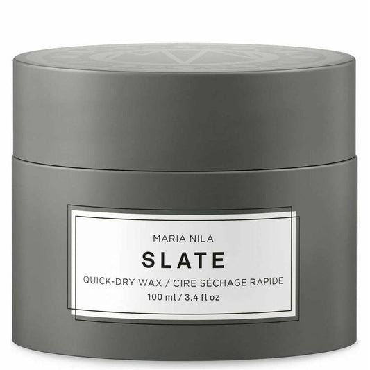Maria Nila slate- strong quick-dry styling wax 3.40z- 