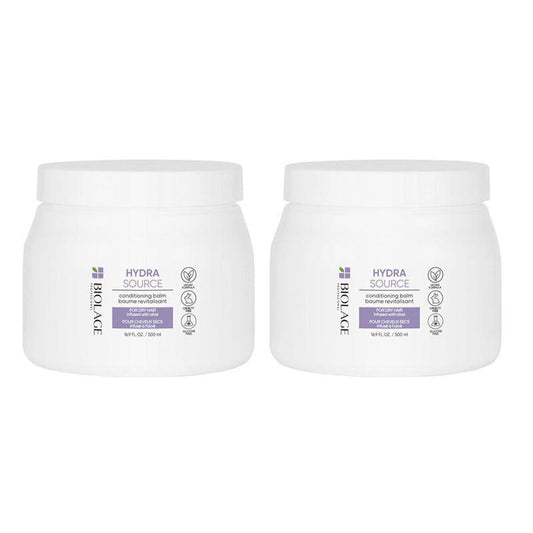 Matrix Biolage Hydrasource Conditioning Balm Pack of 2 - 16.9oz- 