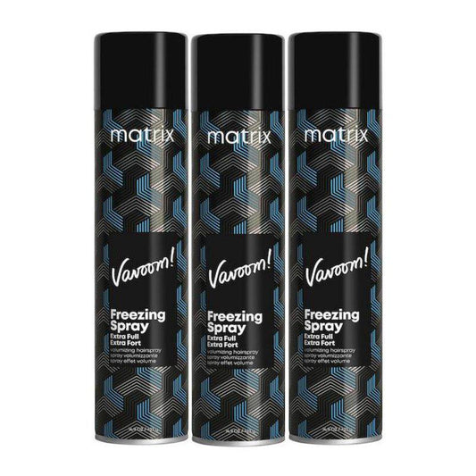 Matrix Vavoom Extra Full Freezing Hairspray 15oz (Pack of 3)- 