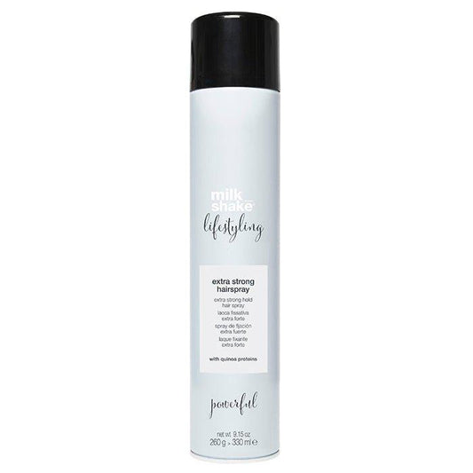 Milk Shake lifestyling extra strong hold hairspray 9 oz- 