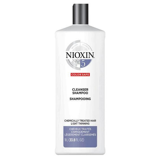 Nioxin System 5 Cleanser Shampoo 1 Liter/33.8 oz- 