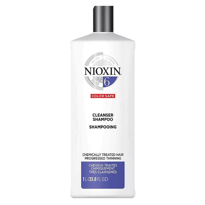 Nioxin System 6 Cleanser For Medium/Coarse Hair 33.8 oz- 