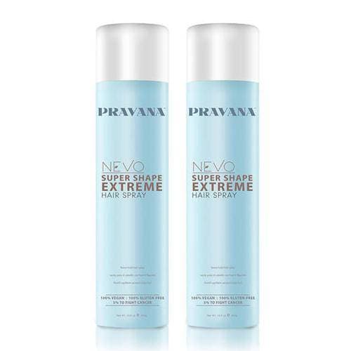 Pravana Nevo Super Shape Extreme Hairspray 10.6oz (Pack of 2)- 