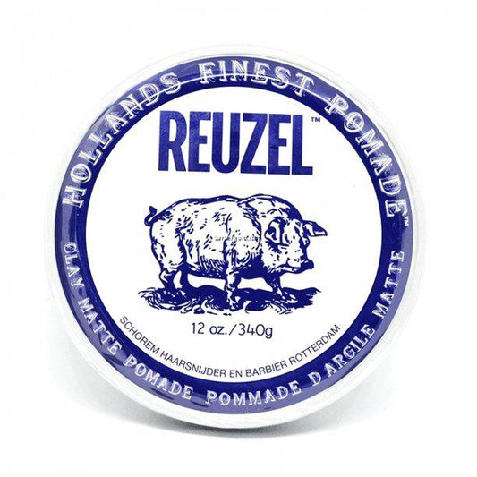 Reuzel Clay Matte Hair Pomade for Men, 12oz- 