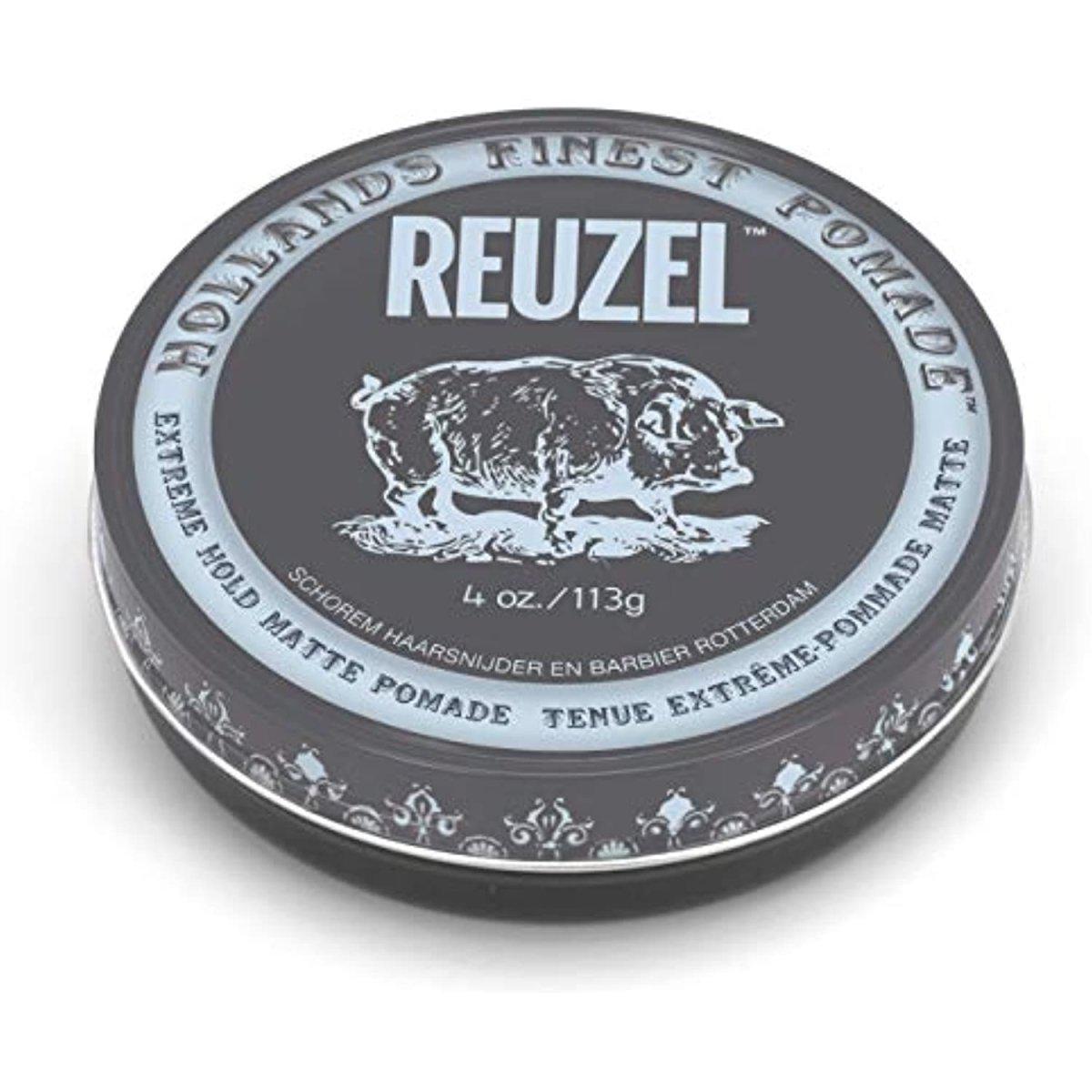 Reuzel Extreme Hold Matte Pomade 4oz- 