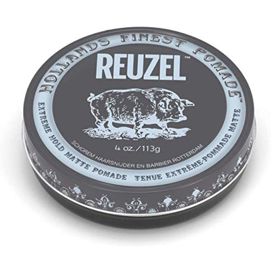Reuzel Extreme Hold Matte Pomade 4oz- 