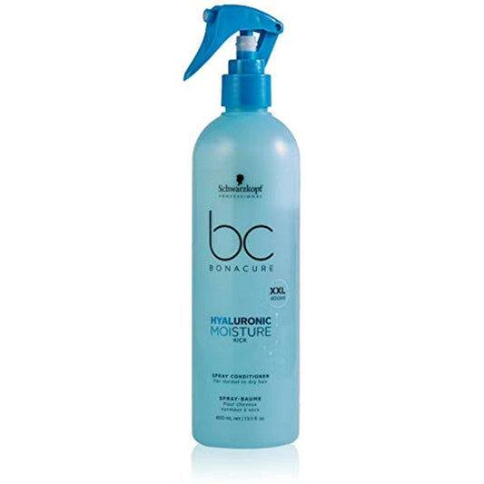Schwarzkopf BC BONACURE Hyaluronic Moisture Kick XXL Spray Conditioner, 13.5 oz- 