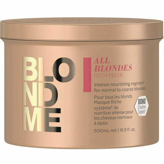 Schwarzkopf BlondMe Restore Bond Mask All Blondes 16.9 oz- 