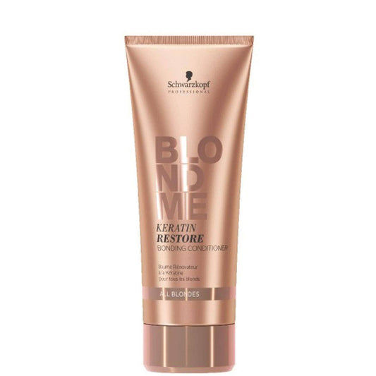 Schwarzkopf Blondme All Blondes Keratin Restore Bonding Conditioner 6.8 Fl.oz- 