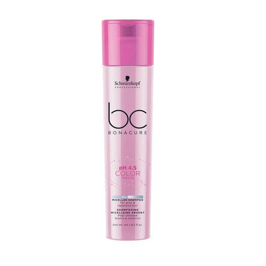 Schwarzkopf Bonacure Color Freeze Micellar Silver Shampoo, 8.5oz- 